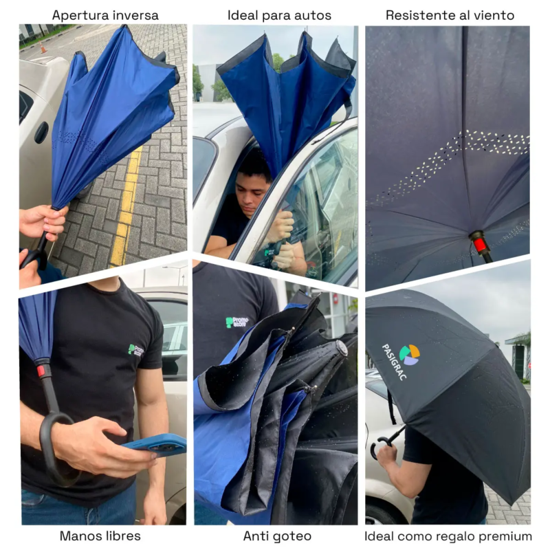 Paraguas reversible Pri