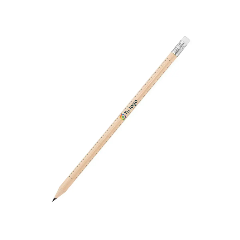 Lápiz ecológico con borrador