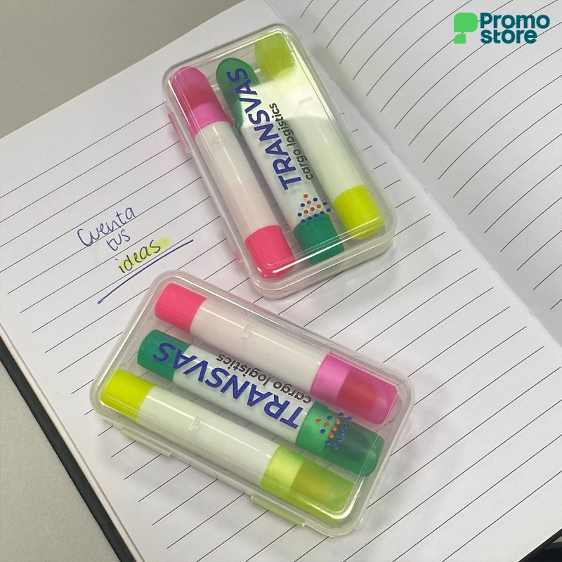 Set resaltadores 3 colores