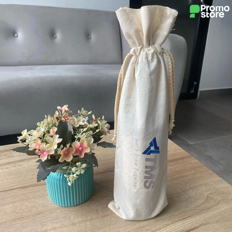 Bolso de lienzo para vino