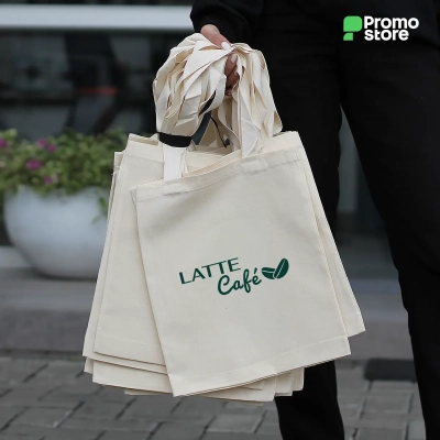 Tote bag de lienzo 28x32cm Un color