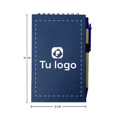 Mini libreta anillada 9x15cm