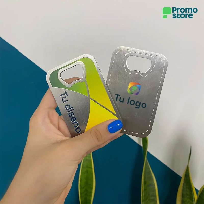 Tarjeta destapador inox