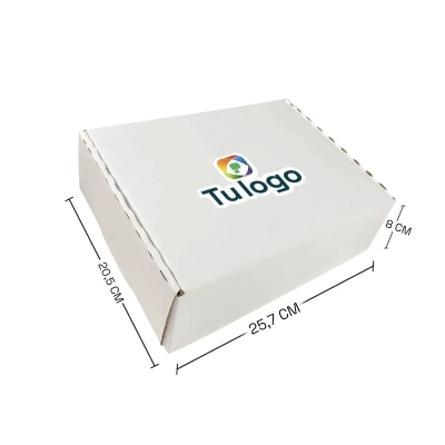 Caja 25,7×20,5x8cm con sticker