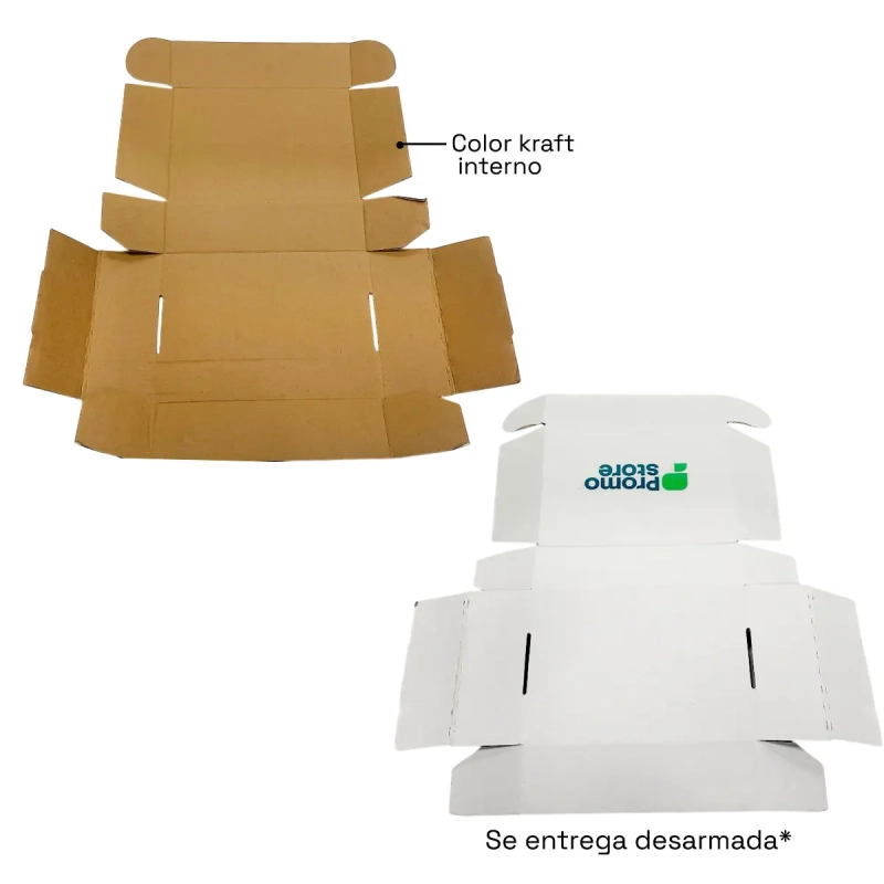 Caja 25,7×20,5x8cm con sticker