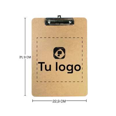 Tablero porta papeles