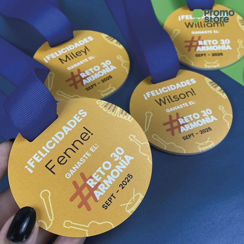 Medallas de acrílico