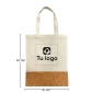 Bolso de lienzo + corcho 30x40cm